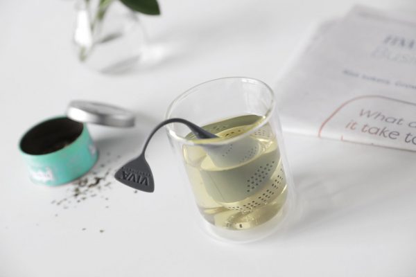 A tea infuser should be as wide as possible to give the tea leaves plenty of room to release their flavour.
