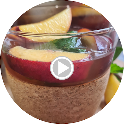 Video: How to make peach-infused iced tea.